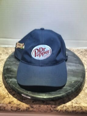 Under Armour Navy Blue Dr Pepper Logo Cap